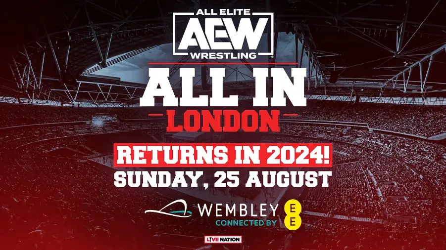 Real Reason All In 2024 Will Be The Only AEW Event In England Next Year